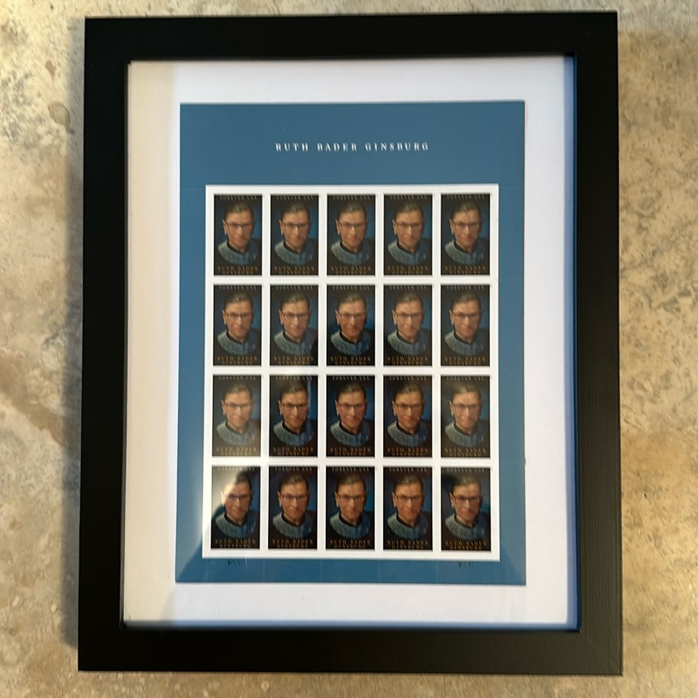 Framed RBG tribute (3 items for $15)